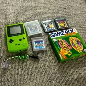 Gameboy with light and games
